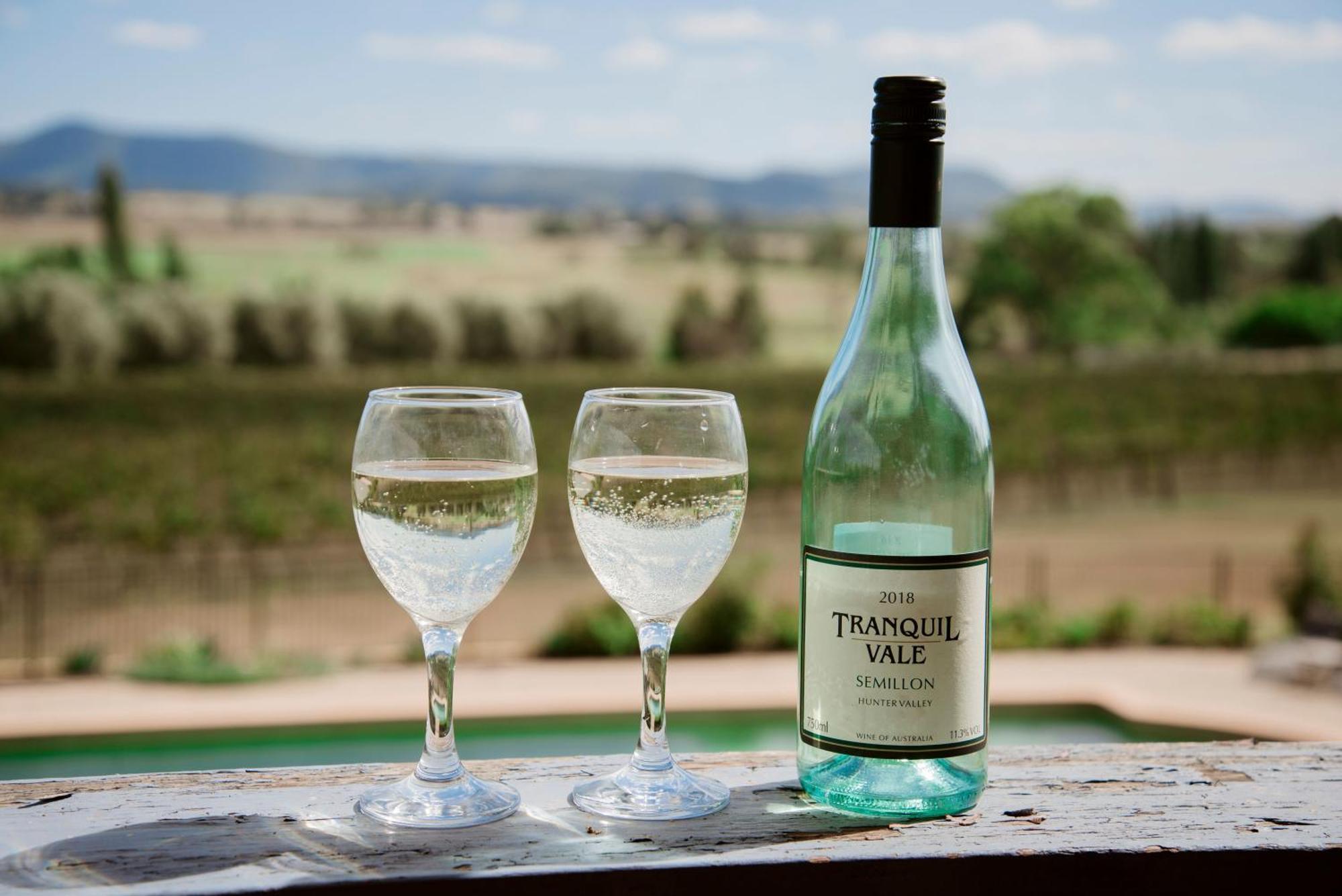 Tranquil Vale Vineyard Hotell Luskintyre Eksteriør bilde